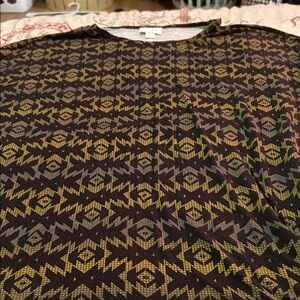 LuLaRoe Multicolor Graphic Top